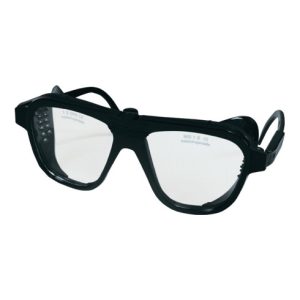Schutzbrille klar Verbundglas splitterfrei schw. Glasgröße 62x52mm EN166 Schutzbrille klar Verbundglas splitterfrei schw. Glasgröße 62x52mm EN166