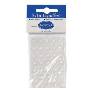 Schutzpuffer Clear 10mm Ku.transp.Linse selbstkl. Schutzpuffer Clear 10mm Ku.transp.Linse selbstkl.