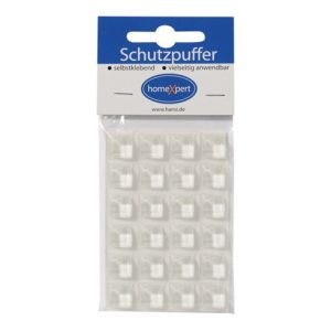 Schutzpuffer Clear 12,6mm Ku.transp.Quadrat selbstkl. Schutzpuffer Clear 12,6mm Ku.transp.Quadrat selbstkl.