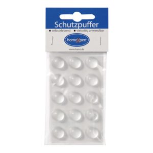 Schutzpuffer Clear 16mm Ku.transp.Linse selbstkl. Schutzpuffer Clear 16mm Ku.transp.Linse selbstkl.