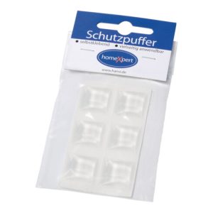 Schutzpuffer Clear 20,5mm Ku.transp.Quadrat selbstkl. Schutzpuffer Clear 20,5mm Ku.transp.Quadrat selbstkl.