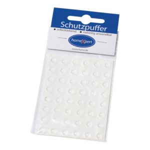 Schutzpuffer Clear 6,4mm Ku.transp.Linse selbstkl. Schutzpuffer Clear 6,4mm Ku.transp.Linse selbstkl.