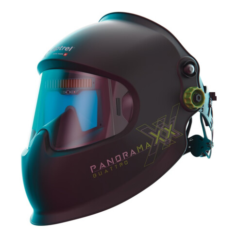 Schweißerschutzhelm Panoramaxx Quattro optrel re-charge,IsoFit® headg 180x120mm