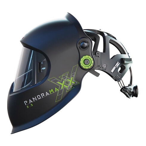 Schweißerschutzhelm panoramaxx schwarz 180x120mm DIN 5-12 OPTREL