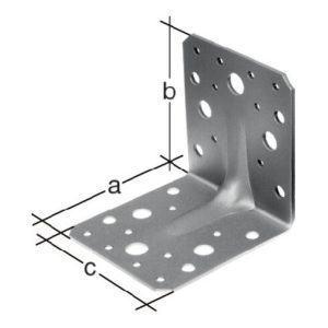 Schwerlastwinkelverbinder 50x50xmm Anz.Löcher3/10 S.2,5mm GAH Schwerlastwinkelverbinder 50x50xmm Anz.Löcher3/10 S.2,5mm GAH