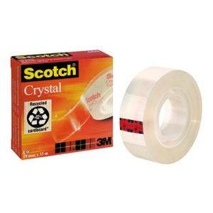 Scotch Klebefilm Crystal Clear 600 C6001933 19mmx33m transparent Scotch Klebefilm Crystal Clear 600 C6001933 19mmx33m transparent