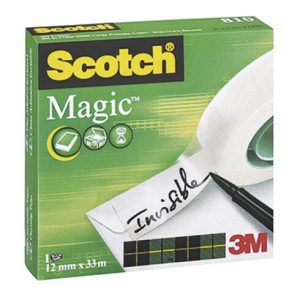 Scotch Klebefilm Magic 810 M8101233 12mmx33m unsichtbar Scotch Klebefilm Magic 810 M8101233 12mmx33m unsichtbar
