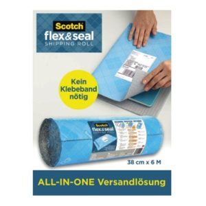 Scotch Versandrolle Flex & Seal FS-1520 38cmx6m Scotch Versandrolle Flex & Seal FS-1520 38cmx6m