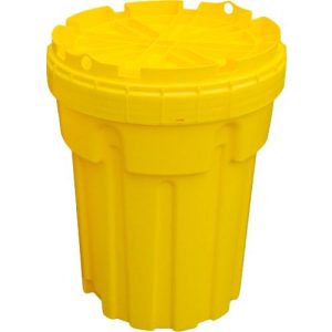 Sicherheitsfass, mit UN-Zulassung 1H2/X170/S + AA10183, mit Schraubdeckelverschluss, für 114 l, ineinander stapelbar, HDPE, gelb Sicherheitsfass, mit UN-Zulassung 1H2/X170/S + AA10183, mit Schraubdeckelverschluss, für 114 l, ineinander stapelbar, HDPE, gelb