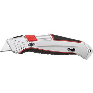 Sicherheitsmesser Wedo® Safety Cutter ALU, automat. Klingenrückzug, für Rechts-/Linkshänder, mit Ersatzklinge Sicherheitsmesser Wedo® Safety Cutter ALU, automat. Klingenrückzug, für Rechts-/Linkshänder, mit Ersatzklinge