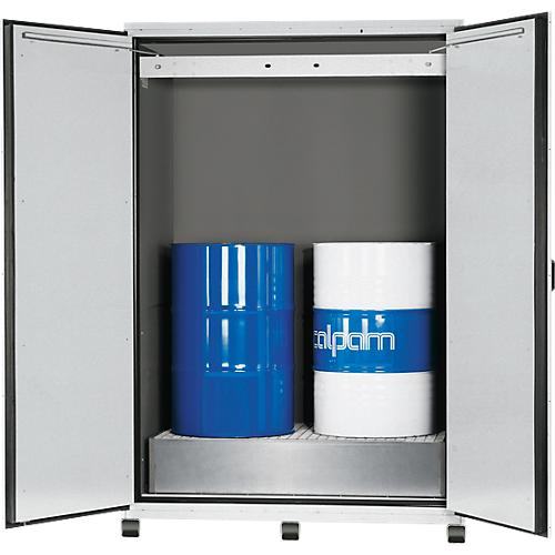 Sicherheitsschrank Typ 90 Asecos XL-CLASSIC-90, Flügeltüren mit Türfeststellanlage, 1 x Bodenauffangwanne mit Gitterrost, 235 l