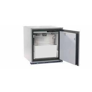 Sicherheitsunterbauschrank Typ 90 asecos UB-T-90, Flügeltür, Anschlag rechts, Front Lichtgrau, B 593 x T 574 x H 600 mm Sicherheitsunterbauschrank Typ 90 asecos UB-T-90, Flügeltür, Anschlag rechts, Front Lichtgrau, B 593 x T 574 x H 600 mm