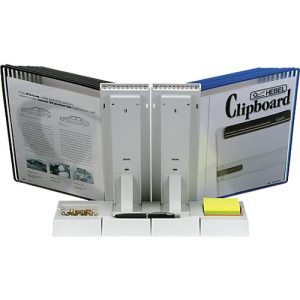 Sichttafel-Erweiterungsständer Styro, für 10 tarifold-Tafeln im Format A4, mit Ablageschalen, Polystyrol, grau, inkl. Befestigungsmaterial Sichttafel-Erweiterungsständer Styro, für 10 tarifold-Tafeln im Format A4, mit Ablageschalen, Polystyrol, grau, inkl. Befestigungsmaterial