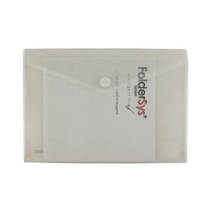 Sichttasche FolderSys FolderGreen®, A4 Querformat, B 335 x H 235 mm, Stärke 0,20 mm, mit Klettverschluss, 100 % PCR-PP, transparent, 10 Stück Sichttasche FolderSys FolderGreen®, A4 Querformat, B 335 x H 235 mm, Stärke 0,20 mm, mit Klettverschluss, 100 % PCR-PP, transparent, 10 Stück