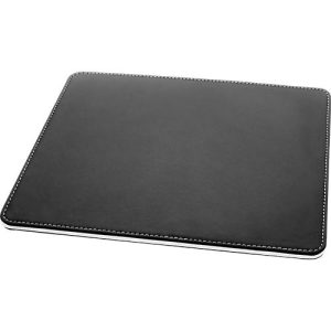 SIGEL Mauspad eyestyle, Kunstleder, B 200 x L 250 mm, schwarz/weiß SIGEL Mauspad eyestyle, Kunstleder, B 200 x L 250 mm, schwarz/weiß