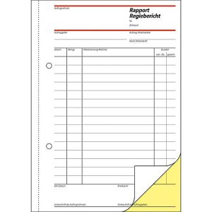 sigel® Rapport/Regiebericht SD027, DIN A5 hoch, 2 x 40 Blatt, selbstdurchschreibend sigel® Rapport/Regiebericht SD027, DIN A5 hoch, 2 x 40 Blatt, selbstdurchschreibend