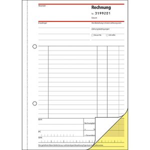 sigel® Rechnungsbuch mit fortlaufender Nummerierung SD131, DIN A5 hoch, 2 x 50 Blatt, sigel® Rechnungsbuch mit fortlaufender Nummerierung SD131, DIN A5 hoch, 2 x 50 Blatt,