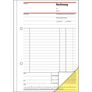 sigel® Rechnungsbuch SD031, DIN A5 hoch, 2 x 40 Blatt, selbstdurchschreibend sigel® Rechnungsbuch SD031, DIN A5 hoch, 2 x 40 Blatt, selbstdurchschreibend