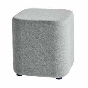 Sitzhocker TAPA Square O Type, Schurwolle, B 450 x T 450 x H 470 mm, grau Sitzhocker TAPA Square O Type, Schurwolle, B 450 x T 450 x H 470 mm, grau
