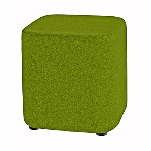 Sitzhocker TAPA Square O Type, Schurwolle, B 450 x T 450 x H 470 mm, grün Sitzhocker TAPA Square O Type, Schurwolle, B 450 x T 450 x H 470 mm, grün