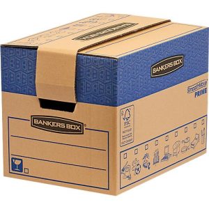 SmoothMove Umzugskarton FastFold, 37,5 L, 2-lagige Wellenpappe, H 310 x B 327 x T 429 mm, 5 Stück, braun SmoothMove Umzugskarton FastFold, 37,5 L, 2-lagige Wellenpappe, H 310 x B 327 x T 429 mm, 5 Stück, braun