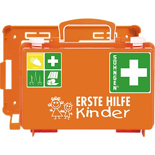 Soehngen Erste Hilfe Koffer Quick-CD Kindergarten, inkl. Wandhalterung, f. Kitas