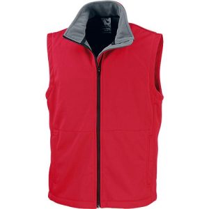 Softshell Bodywarmer, rot, M – 3XL Softshell Bodywarmer, rot, M – 3XL