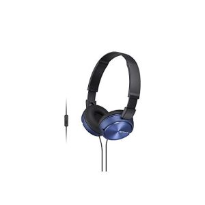 Sony MDR-ZX310APL – Kopfhörer mit Mikrofon – ohrumschließend – kabelgebunden – 3,5 mm Stecker – Blau Sony MDR-ZX310APL – Kopfhörer mit Mikrofon – ohrumschließend – kabelgebunden – 3,5 mm Stecker – Blau