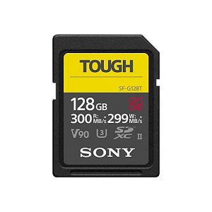 Sony SF-G series TOUGH SF-G128T – Flash-Speicherkarte – 128 GB – Video Class V90 / UHS-II U3 / Class10 – SDXC UHS-II Sony SF-G series TOUGH SF-G128T – Flash-Speicherkarte – 128 GB – Video Class V90 / UHS-II U3 / Class10 – SDXC UHS-II