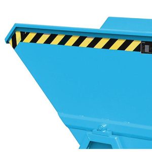 Späne-Kippmulde Bauer SKS 700, Stahl, blau, B 1345 x T 1200 x H 1275 mm, 700 l, bis 1000 kg, Rollen, Ablasshahn, Manuelle Kippvorrichtung Späne-Kippmulde Bauer SKS 700, Stahl, blau, B 1345 x T 1200 x H 1275 mm, 700 l, bis 1000 kg, Rollen, Ablasshahn, Manuelle Kippvorrichtung