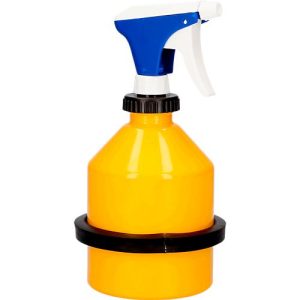 Sprühkanne, Stahlblech, gelb, 1 l, Ø 165 x H 300 mm, Pumpaufsatz mit verstellbarer Düse Sprühkanne, Stahlblech, gelb, 1 l, Ø 165 x H 300 mm, Pumpaufsatz mit verstellbarer Düse