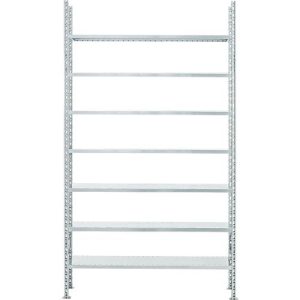 SSI Schäfer Archivregal, Grundfeld, 7 Böden, B 750 x T 300 mm, verzinkt SSI Schäfer Archivregal, Grundfeld, 7 Böden, B 750 x T 300 mm, verzinkt