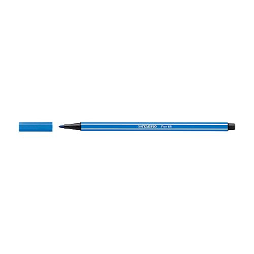 STABILO® Fasermaler Pen 68, blau, 10 Stück