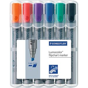 STAEDTLER Flipchartmarker Lumocolor 356BWP6, 6er Set STAEDTLER Flipchartmarker Lumocolor 356BWP6, 6er Set