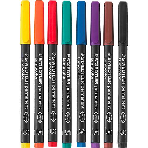STAEDTLER Universalstift Lumocolor®, farbsortiert, 8er Set, S, WL