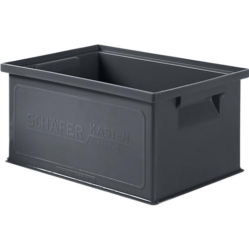 Stapelkasten 14/6-3, 7 l, eisengrau, 20 Stück