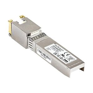 StarTech.com Cisco kompatibles SFP+ Transceiver Modul – 10GBASE-T – MSA konform – RJ45 Kupfer – 10GBASE-T – 30m mit CAT6a StarTech.com Cisco kompatibles SFP+ Transceiver Modul – 10GBASE-T – MSA konform – RJ45 Kupfer – 10GBASE-T – 30m mit CAT6a