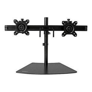 StarTech.com Dual-Monitorhalter – Monitor Halterung für zwei Displays – Aufstellung – einstellbarer Arm – für LCD-Display – Schwarz StarTech.com Dual-Monitorhalter – Monitor Halterung für zwei Displays – Aufstellung – einstellbarer Arm – für LCD-Display – Schwarz