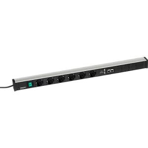 Steckdosenleiste 836/3, 6-fach, 2 x CAT6A, 2 x USB A, An/Aus-Schalter, 4,5 m langes Kabel, 16 A/250 V, B 836 x T 42 x H 52 mm, Aluminium Steckdosenleiste 836/3, 6-fach, 2 x CAT6A, 2 x USB A, An/Aus-Schalter, 4,5 m langes Kabel, 16 A/250 V, B 836 x T 42 x H 52 mm, Aluminium