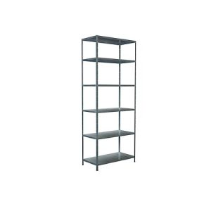 Steckregal im Baukastensystem, Grundregal, 1000 x 500 x 2500 mm, verzinkt Steckregal im Baukastensystem, Grundregal, 1000 x 500 x 2500 mm, verzinkt