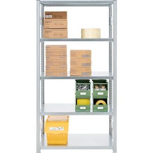 Steckregal ORDO Industry, Grundregal, modular, 5 Fachböden, Fachlast 140 kg, Feldlast 1200 kg, B 1060 x T 635 x H 2000 mm, Stahl verzinkt Steckregal ORDO Industry, Grundregal, modular, 5 Fachböden, Fachlast 140 kg, Feldlast 1200 kg, B 1060 x T 635 x H 2000 mm, Stahl verzinkt