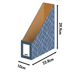 Stehsammler BANKERS BOX® Décor, FSC®-zertifizierter Karton, L 237 x B 106 x H 303 mm, für DIN A4 Formate, schiefergrau, 5 Stück Stehsammler BANKERS BOX® Décor, FSC®-zertifizierter Karton, L 237 x B 106 x H 303 mm, für DIN A4 Formate, schiefergrau, 5 Stück