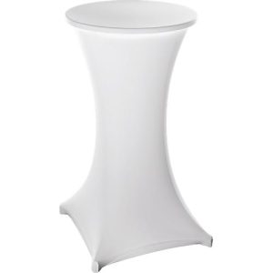 Stehtisch-Husse, ø 700 mm, weiß Stehtisch-Husse, ø 700 mm, weiß