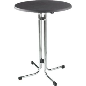 Stehtisch Quickstep, desinfektionsmittelbeständig, Gestell verchromt Stehtisch Quickstep, desinfektionsmittelbeständig, Gestell verchromt