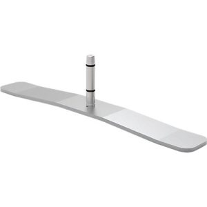 Stellfüße für Akustik-Stellwände von Schäfer Shop Select, aus Metall, alusilber, 2 Stück Stellfüße für Akustik-Stellwände von Schäfer Shop Select, aus Metall, alusilber, 2 Stück