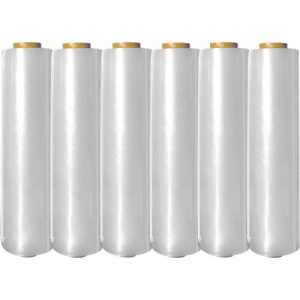 Stretchfolie, 430 mm x 300 m, 12 my, 6 Rollen Stretchfolie, 430 mm x 300 m, 12 my, 6 Rollen