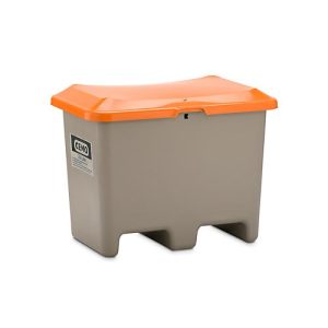 Streugutbehälter unterfahrbar, ohne Entnahmeöffnung, 200 l, L 890 x B 900 x H 690 mm Streugutbehälter unterfahrbar, ohne Entnahmeöffnung, 200 l, L 890 x B 900 x H 690 mm