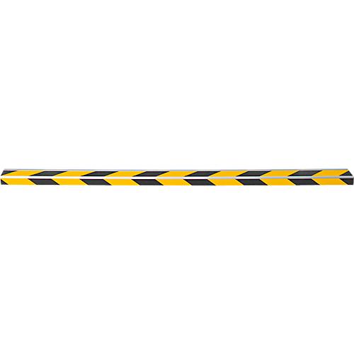 Stufenprofile CleanGrip, Schraubvariante, zur Markierung von Treppenstufen nach DIN 18040, L 1000 x B 60 x H 30 mm, schwarz/gelb