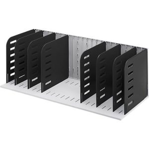 styro® Sortierstation Styrorac, 8 Trennwände, flexible Aufteilung, schwarz styro® Sortierstation Styrorac, 8 Trennwände, flexible Aufteilung, schwarz