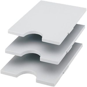 styro® Tablar, für Sortierstation Styrorac, 3 Stück, grau styro® Tablar, für Sortierstation Styrorac, 3 Stück, grau